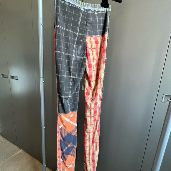 OTTOLINGER MESH PANTS IN TARTAN - Picture 2 of 6